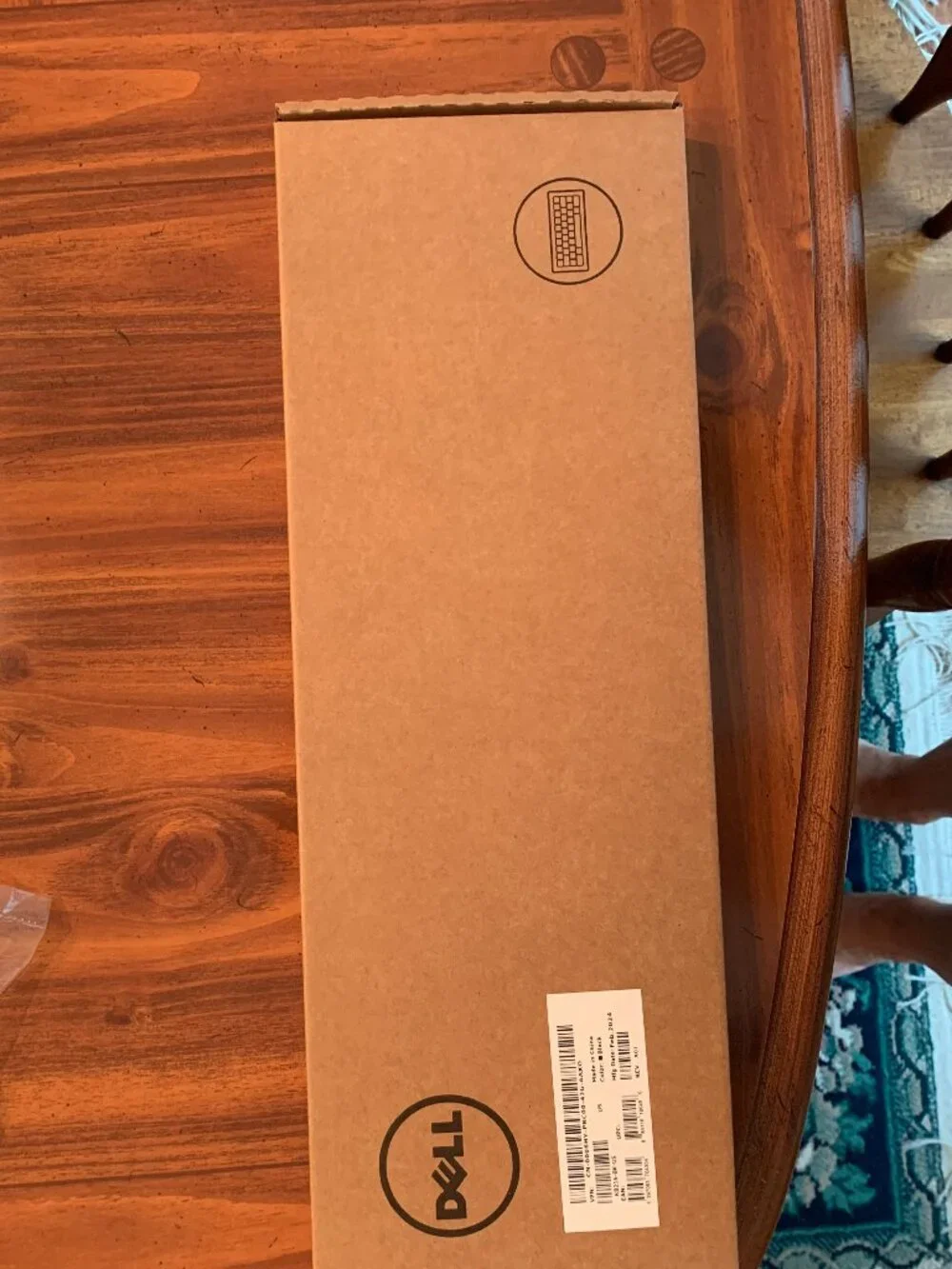BRAND NEW DELL KEYBOARD KB216 & OPTICAL MOUSE WITH SCROLL WHEEL CN-ODMV3P-CH400